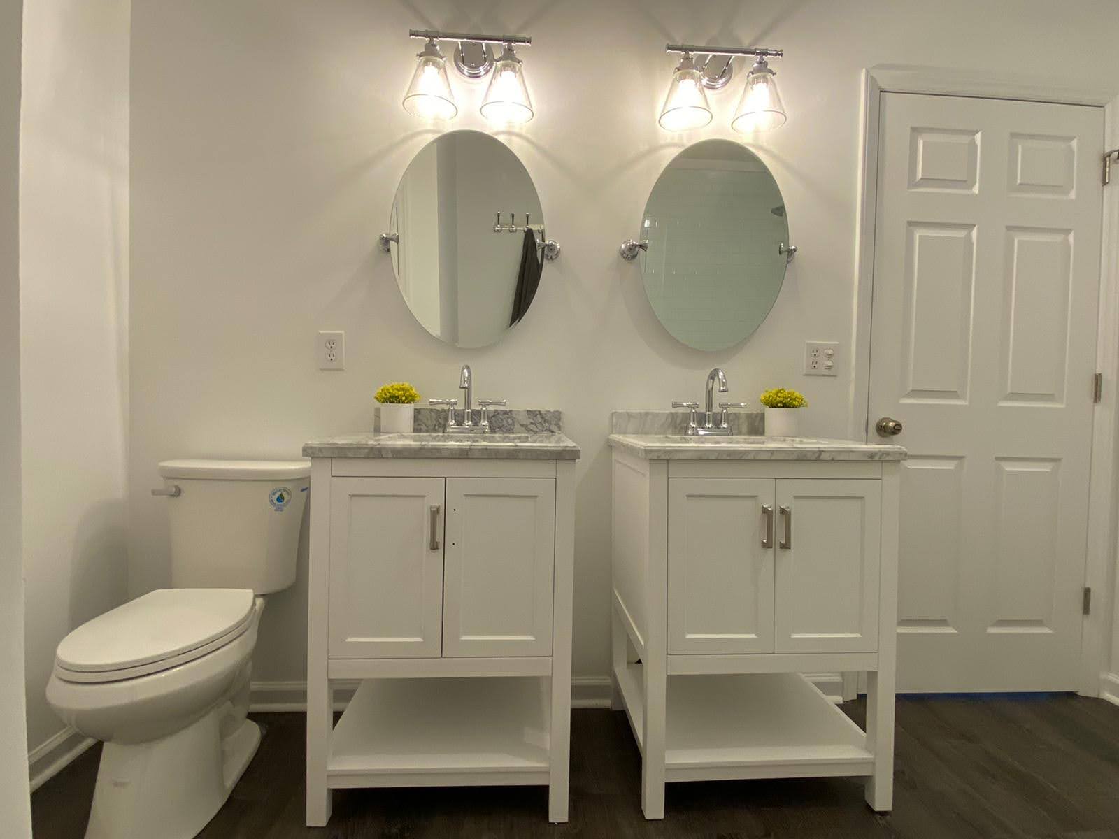 Mezzanine Master Bathroom in Raleigh, NC