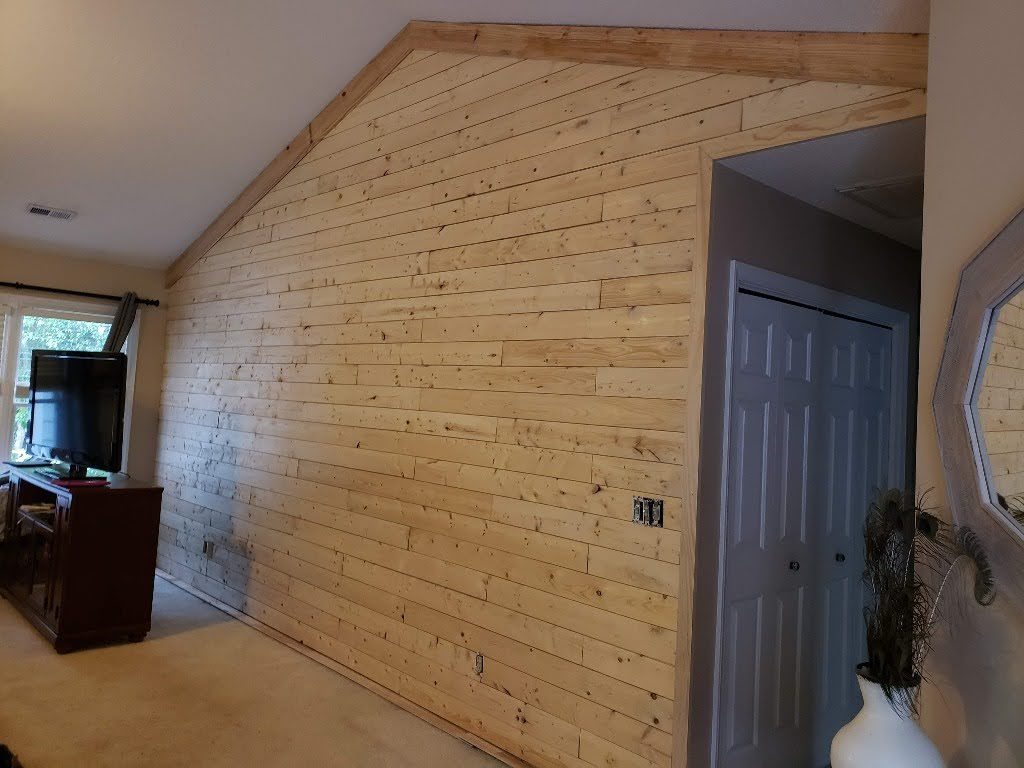 Dechart Shiplap in Raleigh, NC.