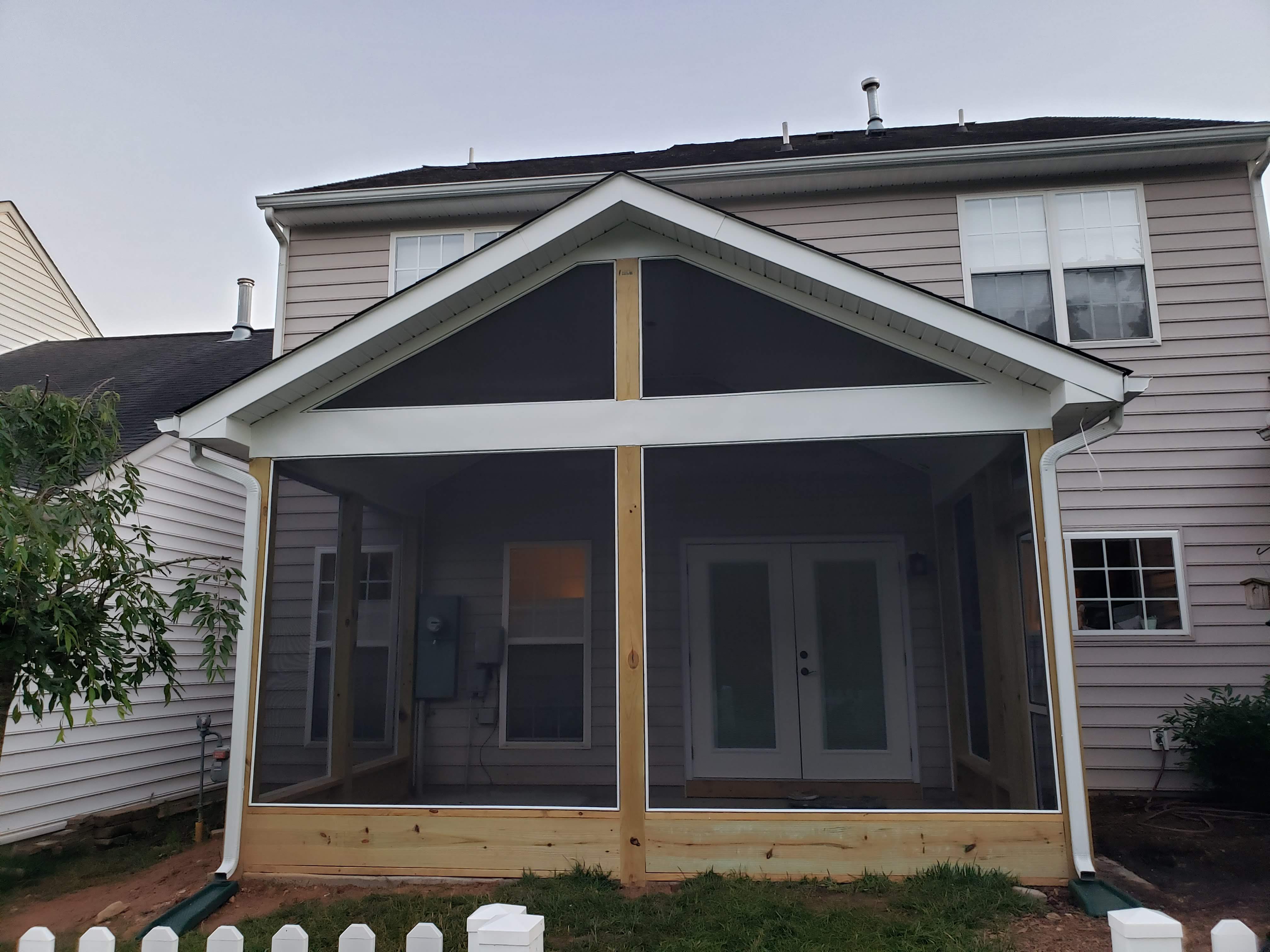 Edmundson Sreen Porch in Raleigh, NC.