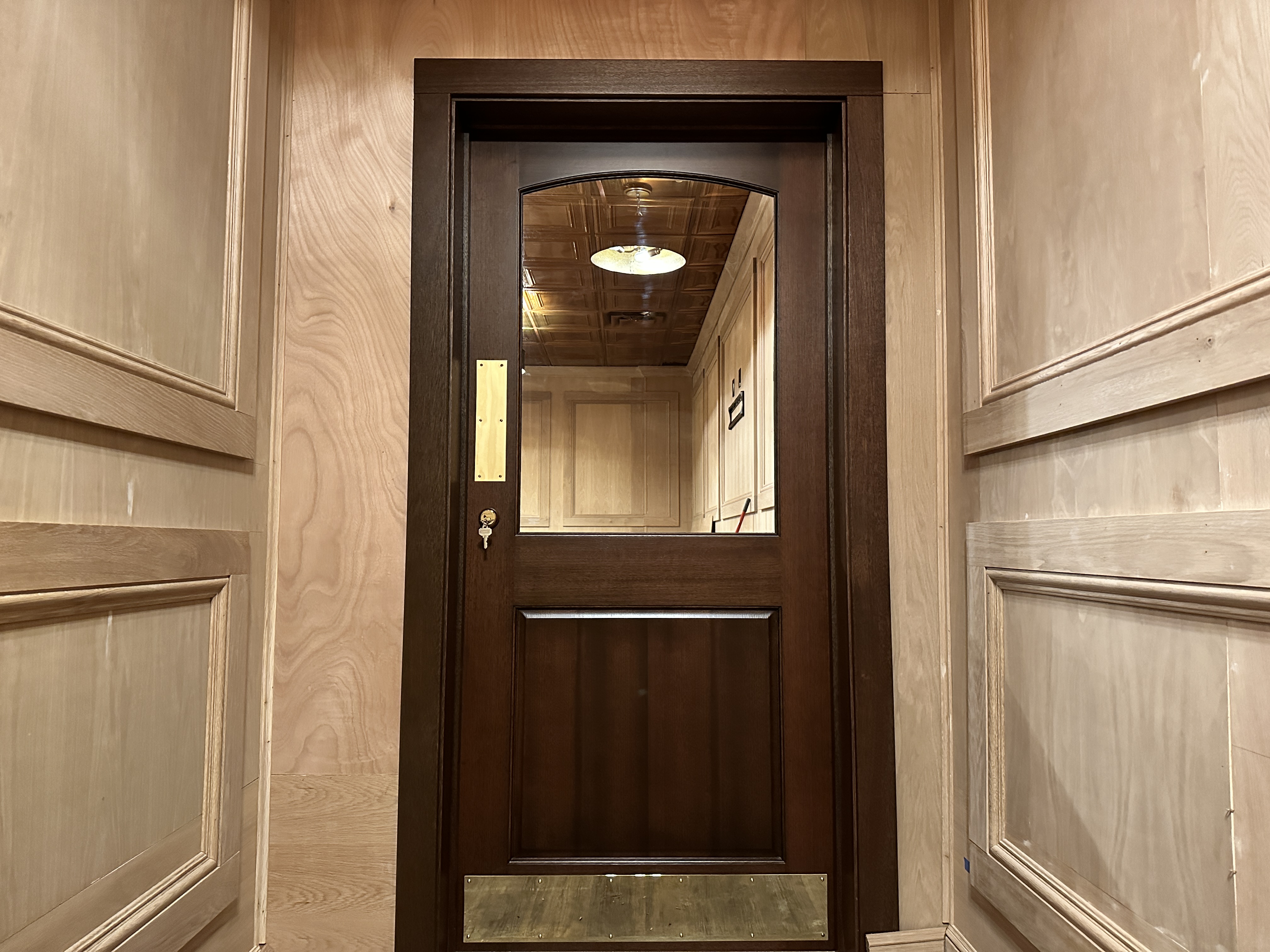 Glenwood Mahogany door in Raleigh, NC.